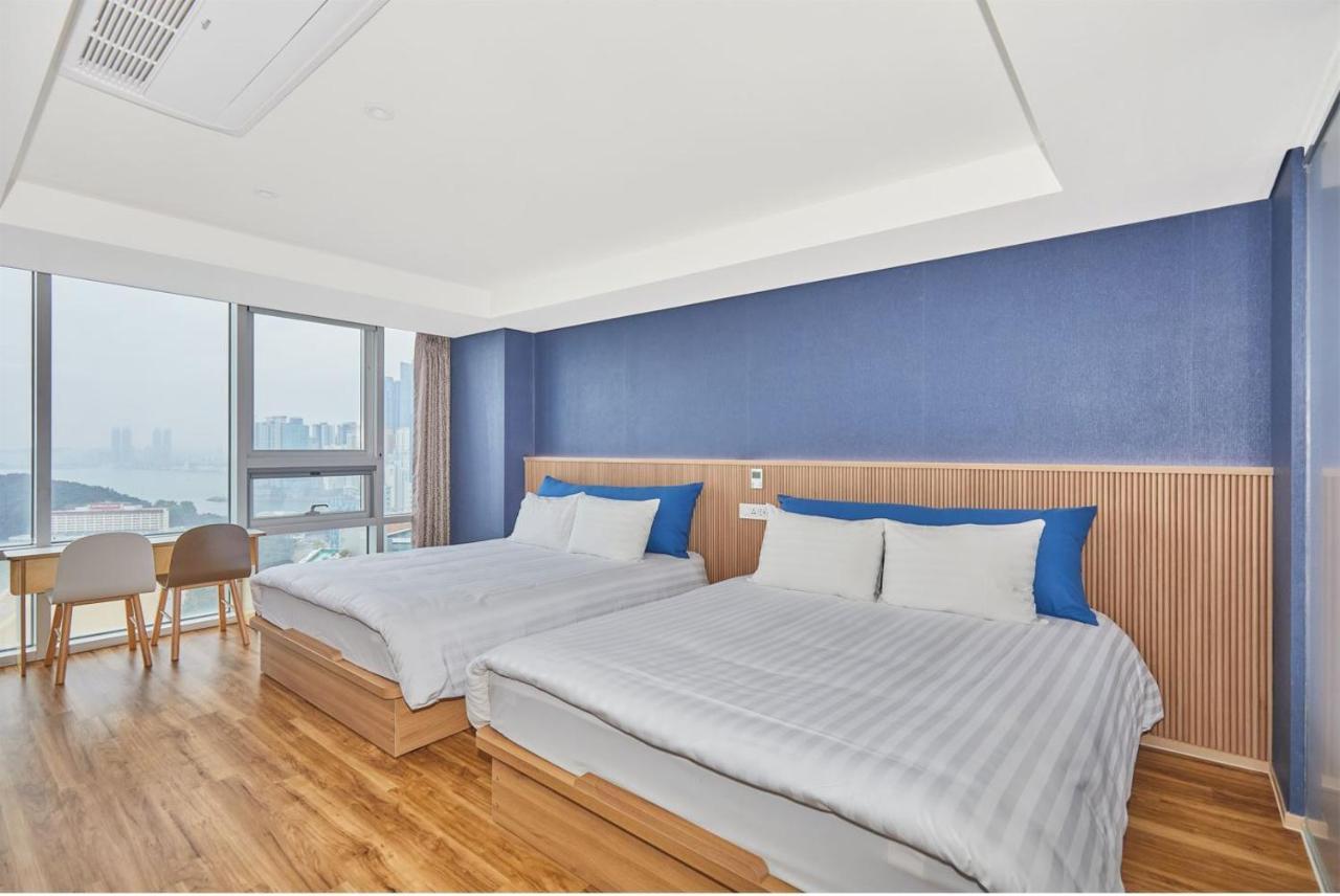 [No Cleaning Eco Plan]Deluxe Super Twin Room Half Ocean View