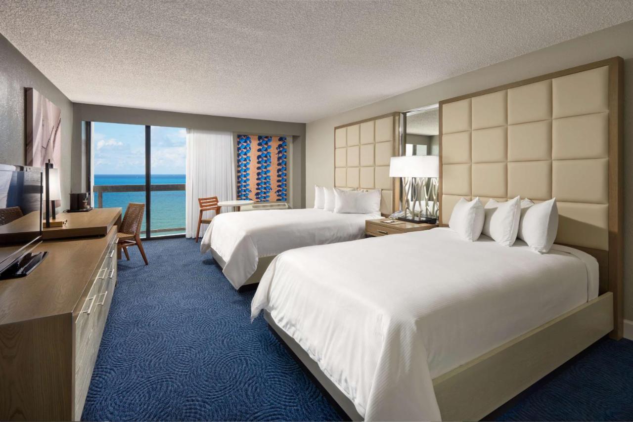 Double Room Two Double Beds Ocean View Non-Smoking