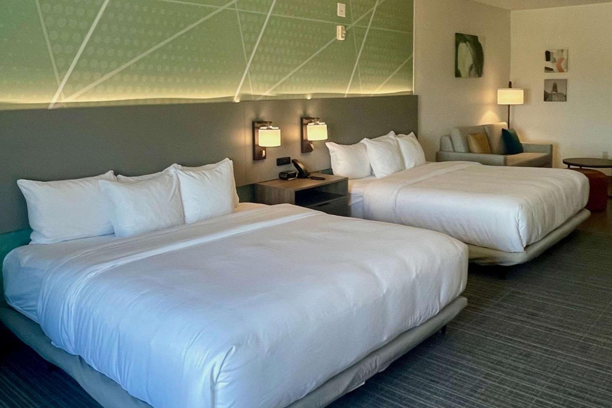 Queen Suite with Two Queen Beds and Roll-In Shower - Accessible/Non-Smoking