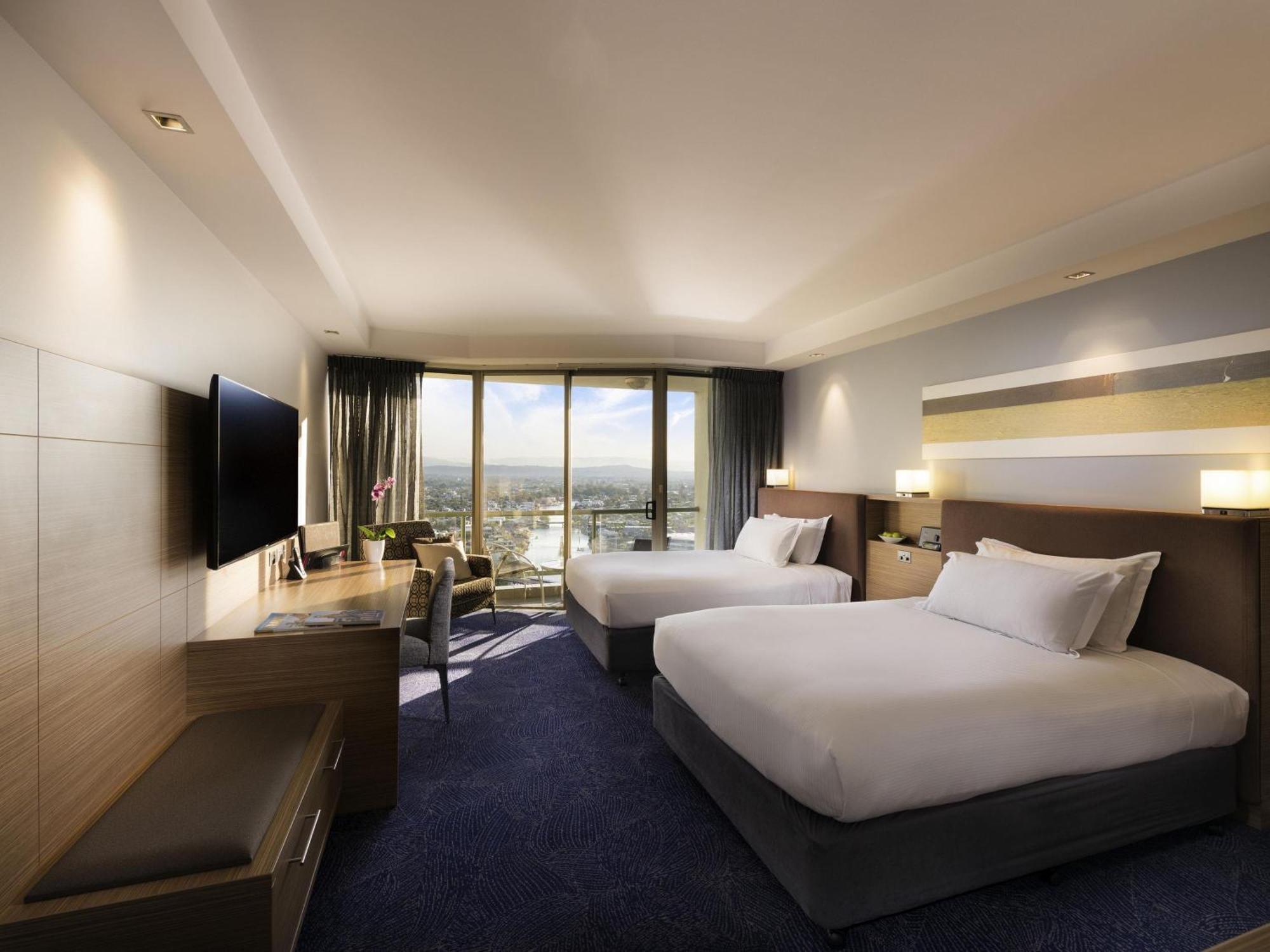 Superior Double Room with Hinterland View and Two Double Beds